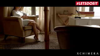 XCHIMERA - לורן כריסט - סקסי צ &#039; כית העשרה נסיונות סקס קשוח עם בוגר מנוסה