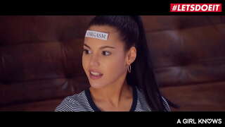 #LETSDOEIT - Sicily Model, Apolonia ug Katana - ASIAN nga mga TIN-edyer nga MOSULAY sa LESBIAN SEX UBAN sa IYANG BESTIES