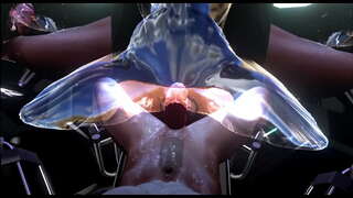 Femdomination 2 peli läpipeluu osa 4: koulutus cum, cum kahdesti, cum kone, science fiction